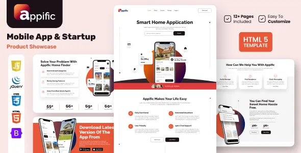Appific - Mobile App Showcase project preview